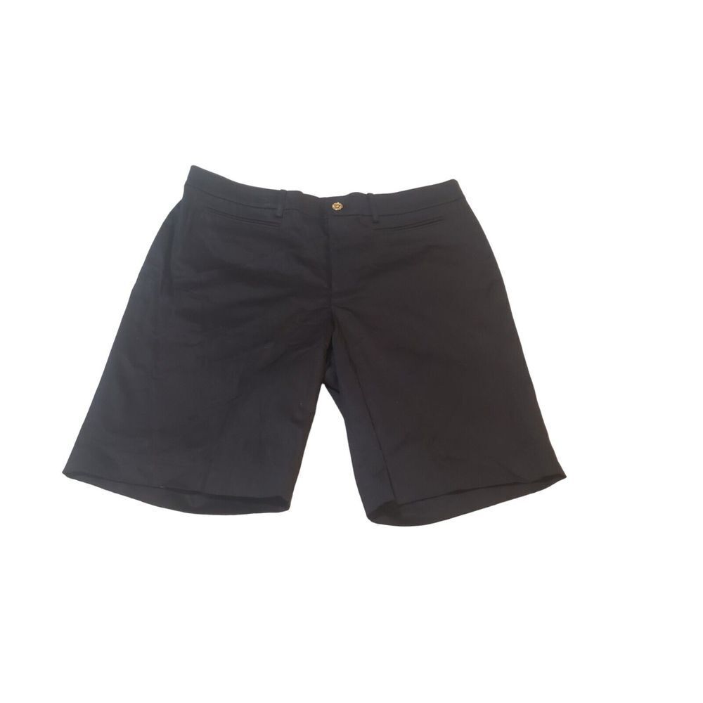 Lauren Ralph Lauren Womens Chino Beach Golf Flat Shorts 12 Black 10" Inseam